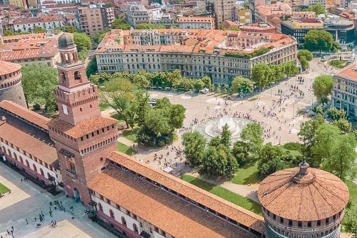 Milan From Above: Early-Access Branca Tower & Sforza Castle Walking Tour photo 2