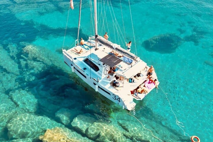 Catamaran Excursion to Asinara’s Fornelli Pools and La Pelosa from Stintino photo 2