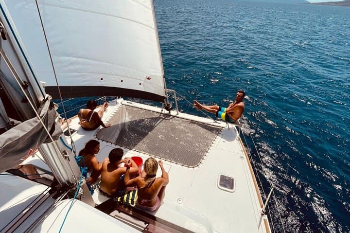 Half-Day Catamaran to La Pelosa from Stintino — Fornelli Pools & Aperitif photo 4