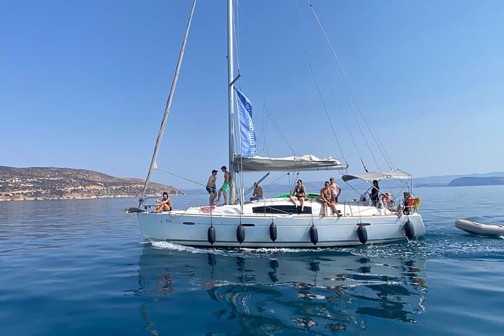 Private Half‑Day Sailing from Nafplio to Xiropigado & Daskalio — Snorkel, Paddle & Sea Caves photo 4