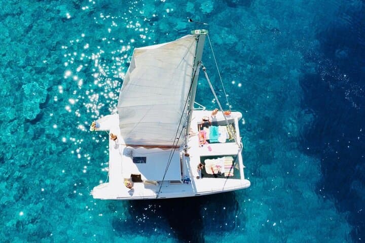 Half-Day Catamaran to Cala Dragunara: Porto Conte Aperitif Cruise from Alghero photo 2