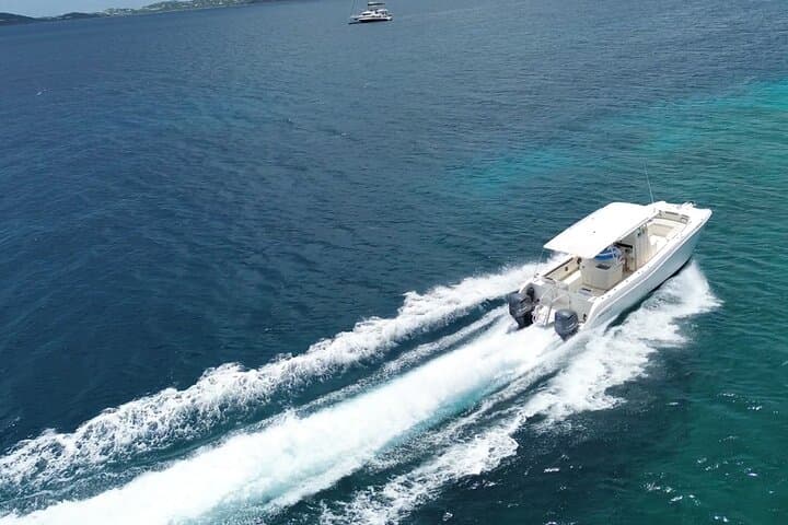 Private Power Catamaran Charter to Snorkel with Turtles and Secluded Beaches in the Virgin Islands photo 5