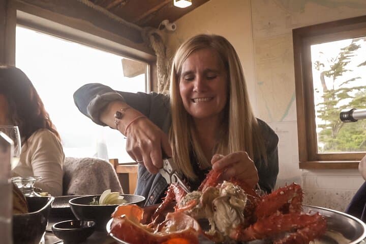 Cook Fuegian King Crab in Puerto Almanza — Beagle Channel Gastronomic Tour from Ushuaia photo 2
