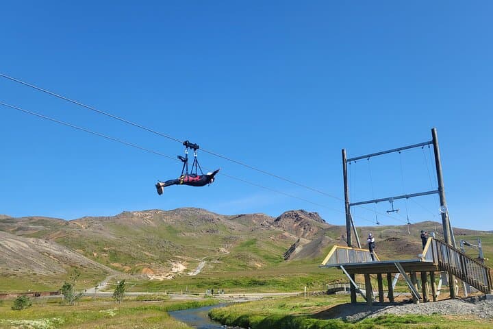 Superman Zipline Reykjavik — Fly Face-First Over Black Canyon photo 2