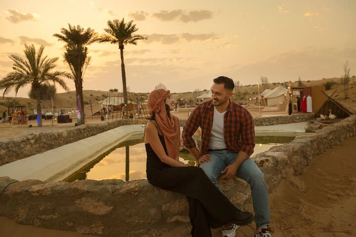 Best of Dubai: Desert Safari, Dhow Cruise & Hop-On Hop-Off City Tour
