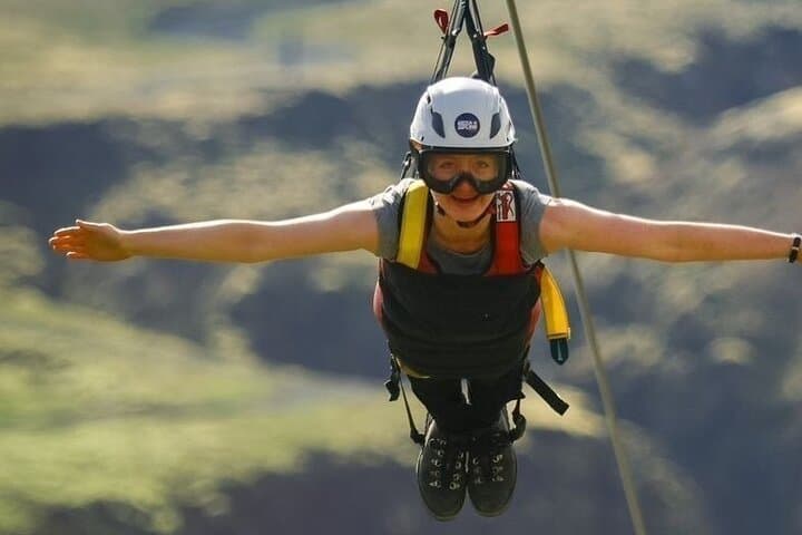Zip the Svartagljúfur: 1km Mega Zipline from Hveragerdi photo 3
