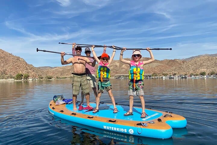 Giant Mantaray Paddleboard Rental at Willow Beach: Group SUP on the Colorado River