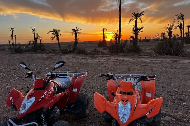 Agafay Desert Quad & Camel Evening: Sunset Ride, Berber Camp and Dinner