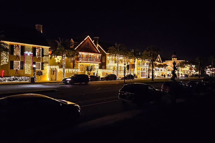 St. Augustine Night of Lights EV Ride: Guided Holiday Light Tour photo 4