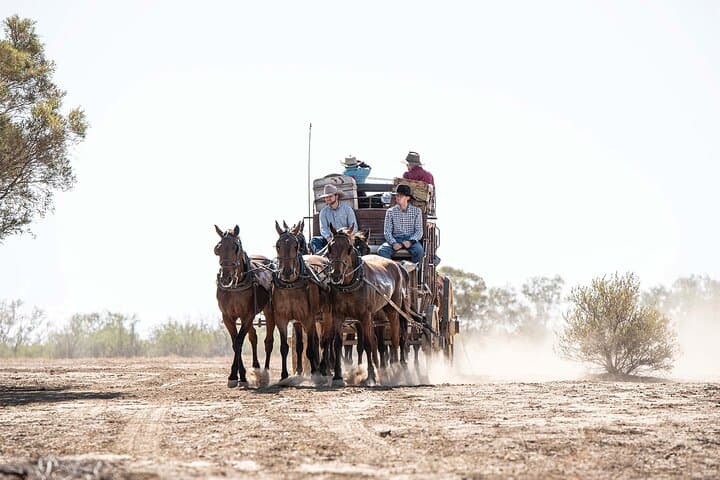 Cobb & Co Stagecoach Experience Longreach — Historic Stagecoach Ride, Smoko & Bush Show photo 2