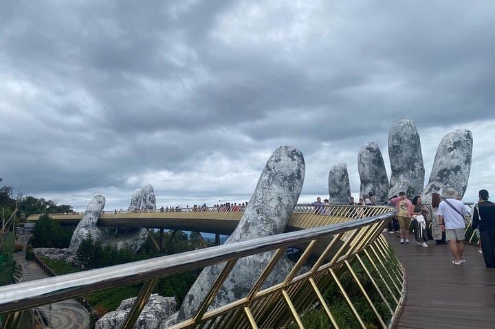Golden Bridge & Ba Na Hills: Full-Day Cable Car Adventure from Da Nang