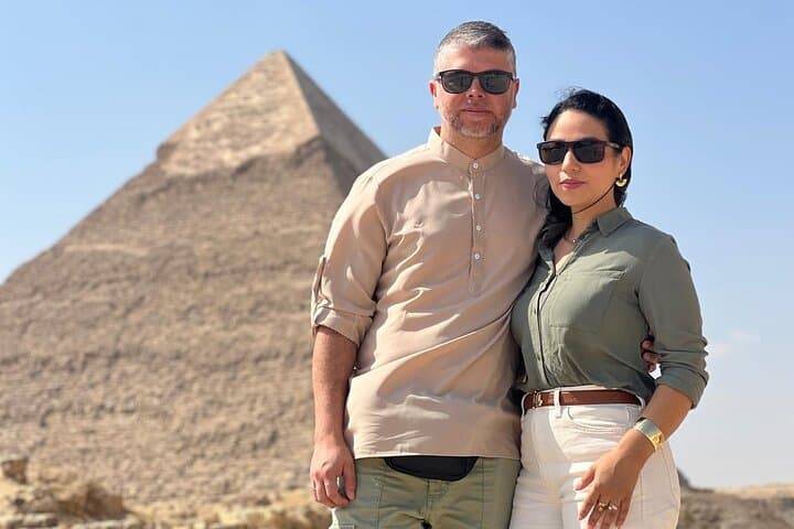 Private Giza Pyramids, Sphinx & Egyptian Museum Day Tour from Cairo photo 2