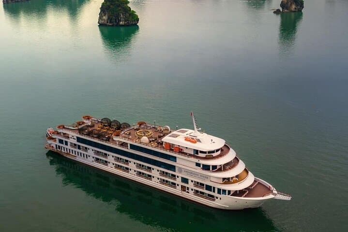 VIP Ambassador Cruise Day Trip from Hanoi to Ha Long Bay