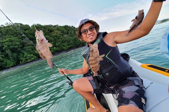 Langkawi Jet Ski Fishing: Guided Andaman Sea Adventure & Secluded Island Swim photo 6