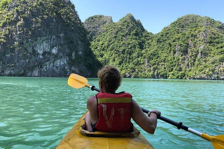 Private Canoe Adventure: Lan Ha Bay & Ba Trai Dao from Ha Long photo 6