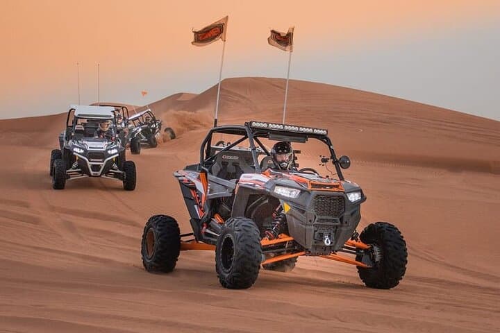 4-Hour Polaris Buggy Adventure in Dubai Red Dunes — RZR Self-Drive Experience photo 1