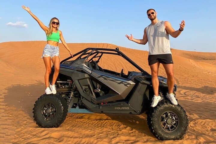 4-Hour Polaris Buggy Adventure in Dubai Red Dunes — RZR Self-Drive Experience photo 3