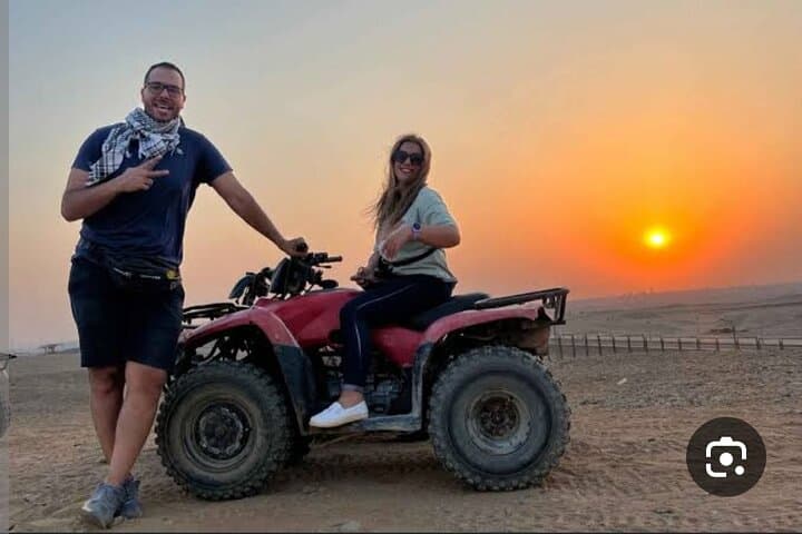 Giza Pyramids: Camel Ride, Sunset Quad Bike & Lunch — Full-Day Private Tour