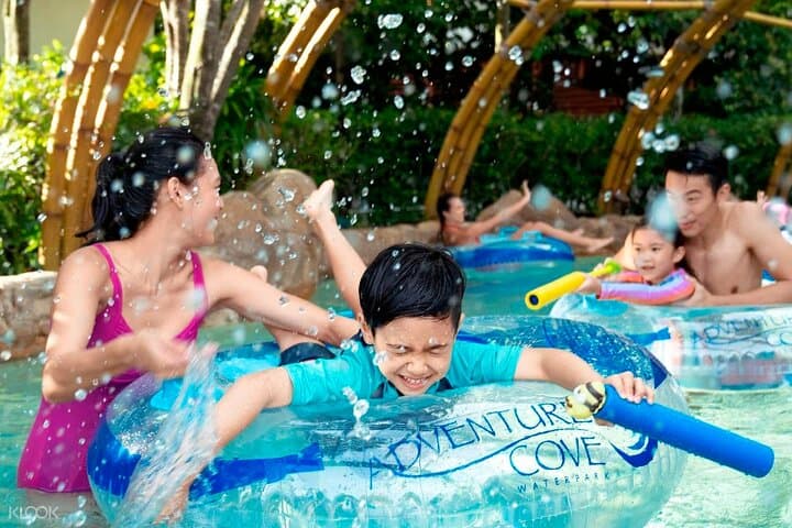 Sentosa Cable Car, SkyHelix & Adventure Cove: Full-Day Island Experience with Wings of Time