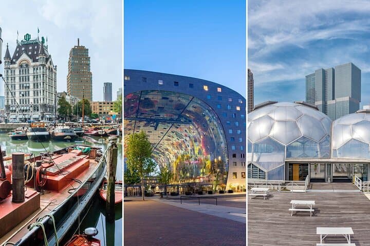 Rotterdam Highlights Walking Tour — WW2, Markthal & Cube Houses