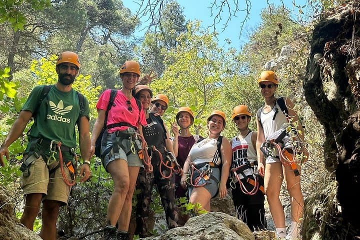 Family Canyoning at Pisia Gorge from Athens — 8 Rappels Through Peloponnese Cliffs photo 4