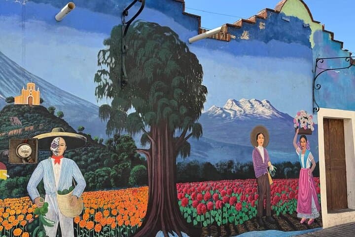 Magic Towns of Cholula and Atlixco Day Tour from Puebla — Pyramids, Nurseries & Local Flavors