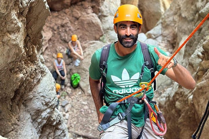 Family Canyoning at Pisia Gorge from Athens — 8 Rappels Through Peloponnese Cliffs photo 1