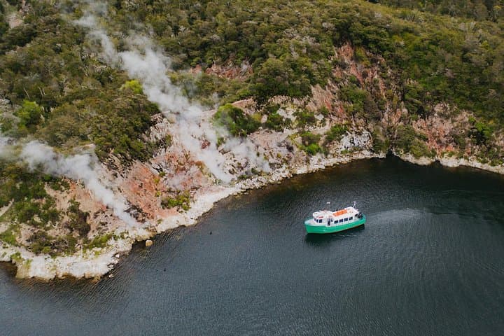 Full Waimangu Experience: Walk & Lake Rotomahana Geothermal Cruise photo 6