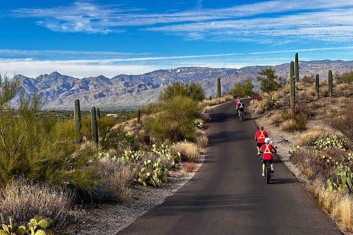 Sunset E-Bike Tour in Saguaro National Park East — Guided Desert Sunset Ride photo 3