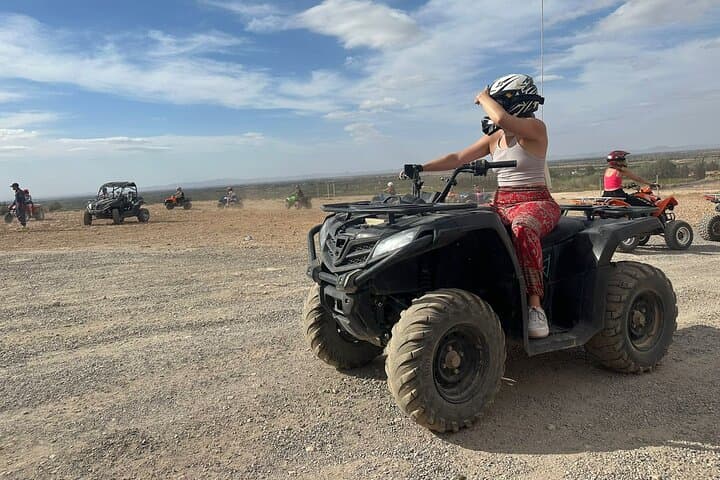 Quad Biking the Agafay Desert: 2-Hour ATV Adventure from Marrakech photo 2
