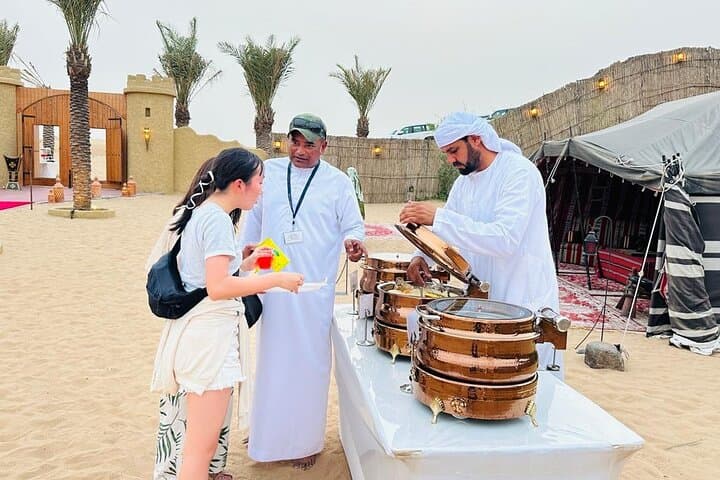 Sunset Dunes: Private Dubai Desert Safari with BBQ, Sandboarding & Camel Ride photo 3