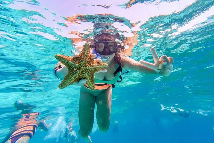 Luxury Catamaran to Isla Mujeres from Puerto Morelos — Snorkel, Ice Bar & Sunset Sail photo 5