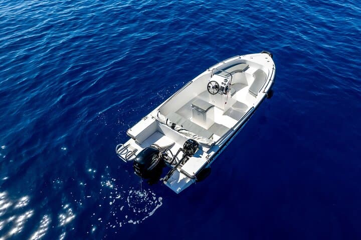 Kolymvari License-Free 30hp Boat Rental to Rodopou Peninsula Beaches photo 2