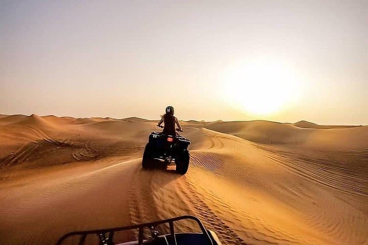 Red Sand Desert Safari with Quadbike in Dubai — Half-Day Quad & Dune Bash photo 1