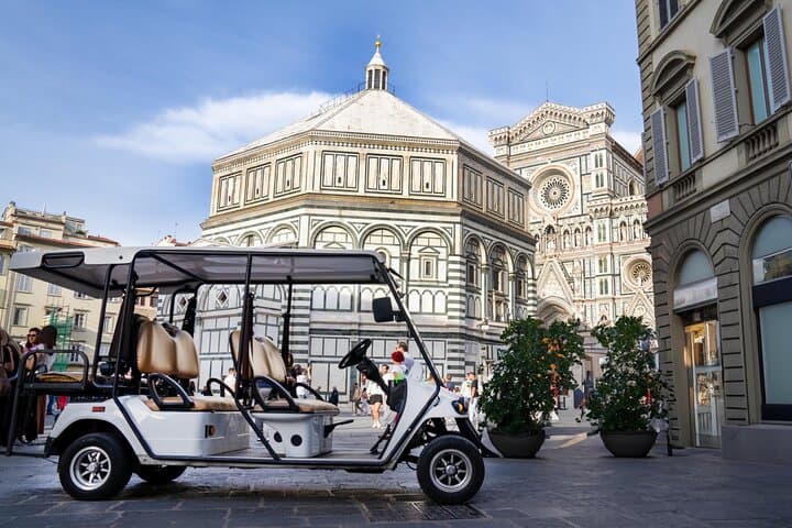 Electric Golf Cart Tour of Florence & Fiesole: Etruscan Views and Biscuit Tasting