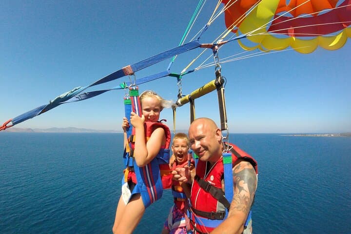 Parasailing Over the Red Sea: Sharm El Sheikh Marine Try Fly Adventure photo 4