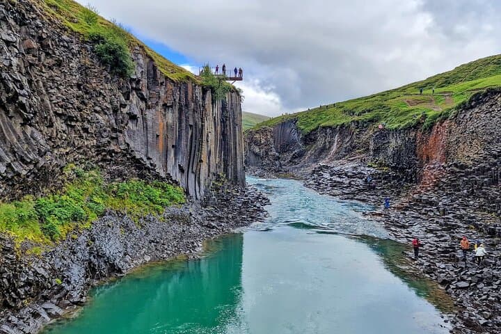 Studlagil Canyon Private Tour: Explore Iceland’s Basalt Gorge and Turquoise River photo 3