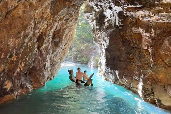 La Leona Falls Guided Hike, Cave Swim and Class I–III Tubing from Liberia photo 3
