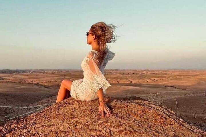 Agafay Desert Camel Ride, Quad-Bike Sunset & Berber Dinner near Marrakech photo 3