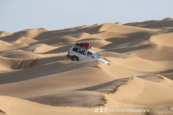 Private 2-Day Sahara Bivouac: 75km Grand Erg Oriental Adventure