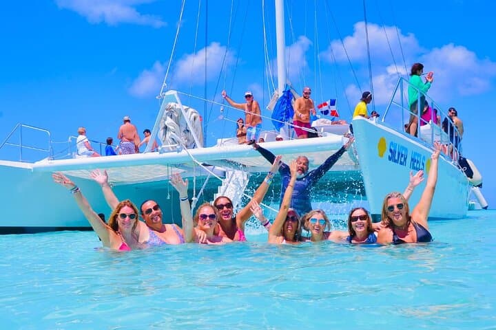 Saona Island Catamaran Escape: Day Trip from Bayahibe with Natural Pool & Lunch