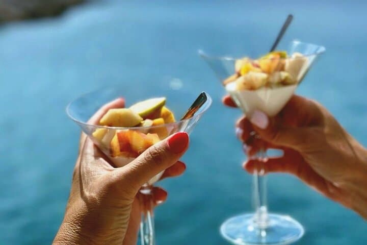 Private Chania Catamaran Cruise to Agioi Theodoroi — Swim, Snorkel & Mediterranean Lunch photo 2