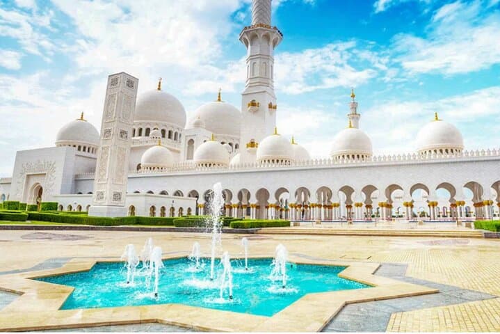 Abu Dhabi in a Day: Sheikh Zayed Mosque, Heritage Village & Dates Market Tour from Dubai photo 2