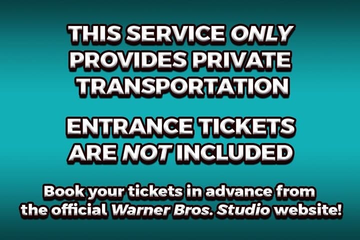 Central London to Warner Bros. Studios Private Transfer — One-Way Private Ride photo 3