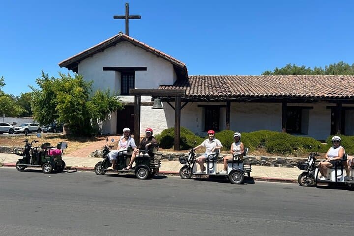 Sonoma Trike & Art Tour: 3-Hour Electric Trike Ride, Cheese Tasting & Interactive Workshop photo 2
