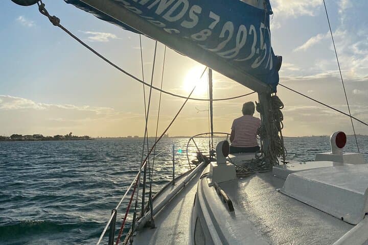 Private Sunset Sail in San Juan — Drive the Boat and Sail Under the Moon photo 2