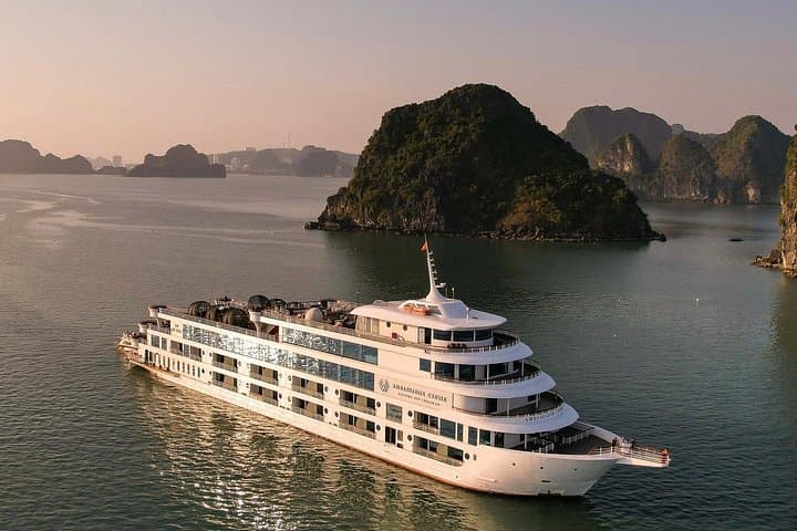 Luxury Halong Bay Day Cruise with Jacuzzi on the 5-Star Ambassador photo 1