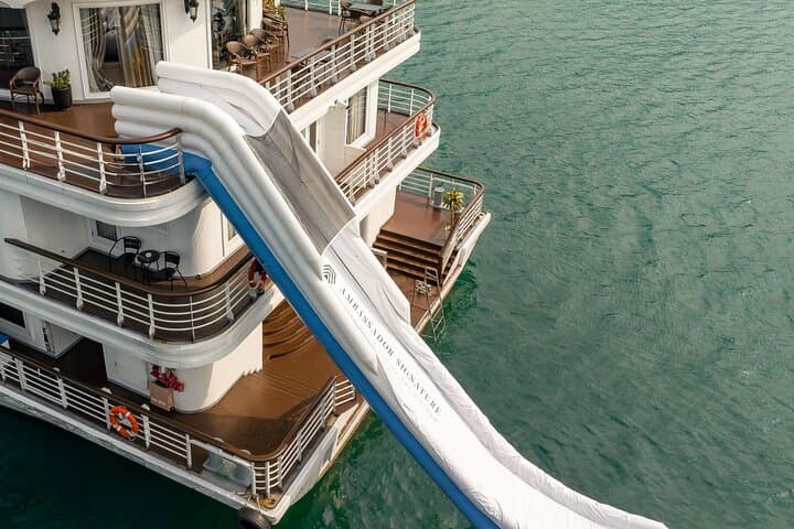 Luxury Halong Bay Day Cruise with Jacuzzi on the 5-Star Ambassador photo 3