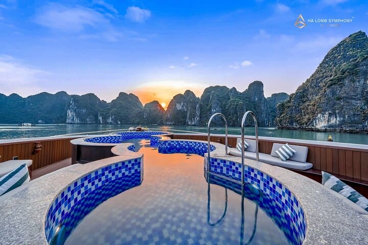 Halong Symphony Cruise: Full-Day Luxury Trip to Ha Long Bay (Sung Sot & Ti Top) photo 3