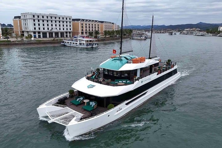 Halong & Lan Ha Bay 5-Star Catamaran Day Cruise: Kayaking, Swimming & Cooking photo 2